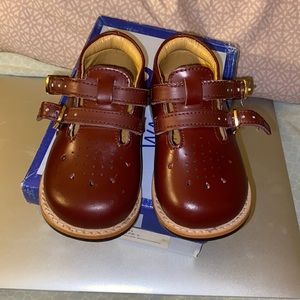 Burgundy Walking Shoes